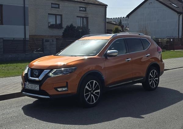 Nissan X-Trail cena 87800 przebieg: 110000, rok produkcji 2017 z Wolbórz małe 497